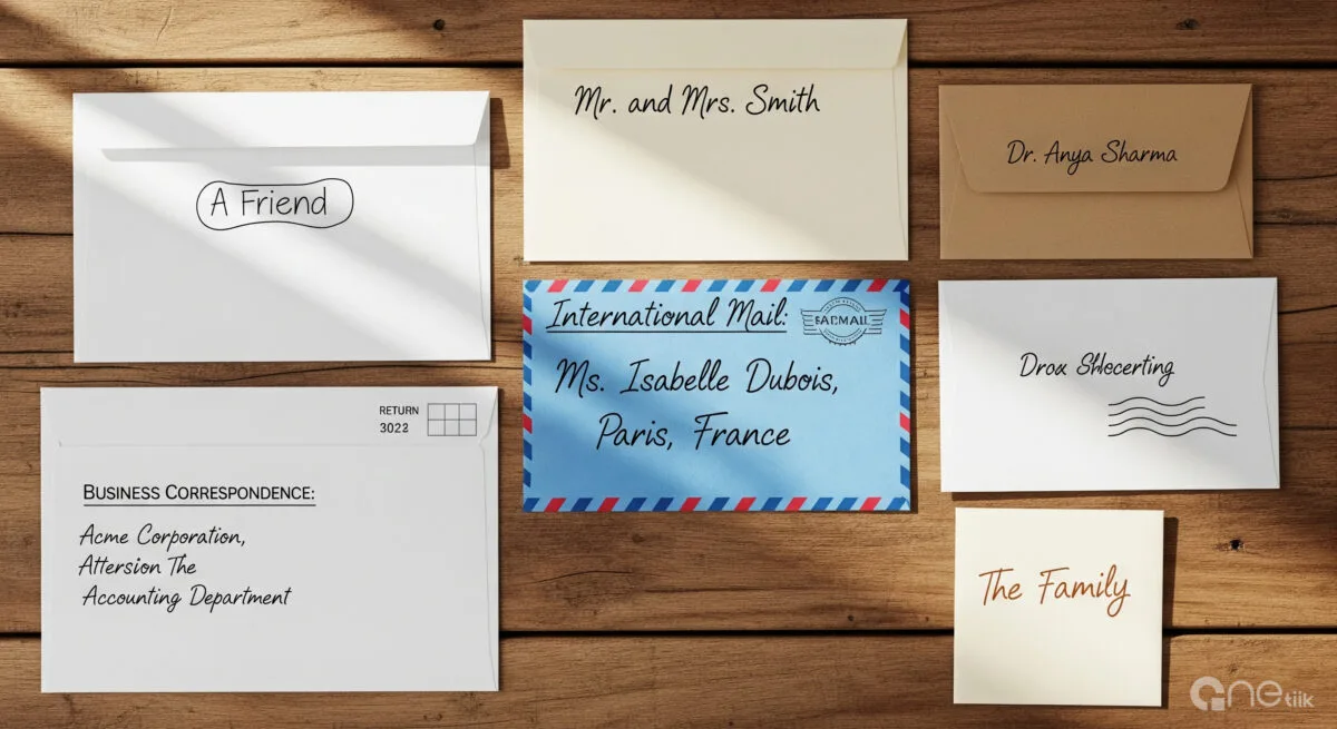 How to Address an Envelope Properly | Complete Guide with Examples