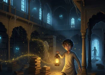 The Haunted Library Moral Story in Hindi with a Twist