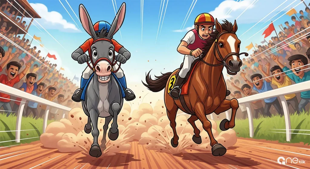 Victory of the Donkey: Funny Moral Stories In Hindi