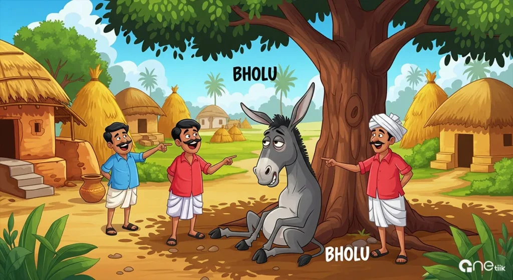 Victory of the Donkey: Funny Moral Stories In Hindi